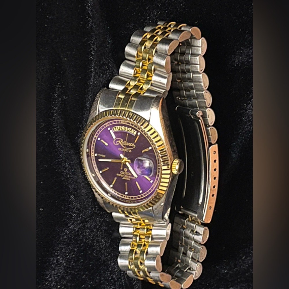 Reliance Croton Day Date Men's Watch